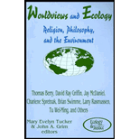 Worldviews and Ecology: Religion, Philosophy, and the Environment