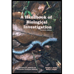 Handbook of Biological Investigation