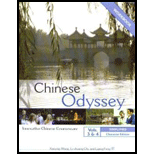 Chinese Odyssey, Volumes 3 and 4, Workbook Simplified