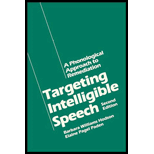 Targeting Intelligible Speech : A Phonological Approach to Remediation