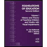 Foundations of Education, Volume I