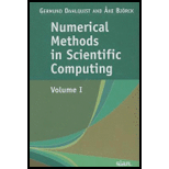 Numerical Methods in Science Computing, Volume 1