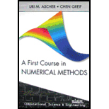 First Course in Numerical Methods