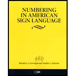 Numbering in American Sign Language