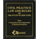 Civil Practice Law and Rules of New York