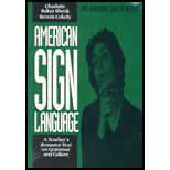 American Sign Language: Teacher's Resource Text on Grammar and Culture