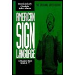 American Sign Language: The Green Books: A Student Text, Units 1-9