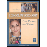 School Psychology: Past, Present, and Future