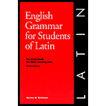 English Grammar for Students of Latin: Study Guide for Those Learning Latin