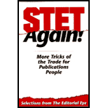 Stet! Again : More Tricks of the Trade for Publications People
