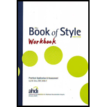 Book of Style Workbook With CD