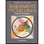 Assessment of Children: Cognitive Foundations - With Resource Guide