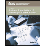Guide to the Business Analysis Body of Knowledge - Version 2.0