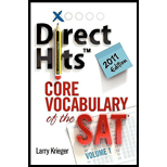 Direct Hits: Core Vocabulary of the SAT - Volume 1 2011