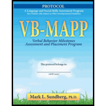 VB-MAPP: Verbal Behavior Milestones Assessment and Placement Program - Guide and Protocol