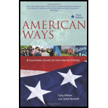 American Ways: Cultural Guide to the United States of America