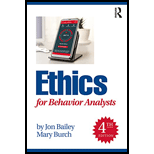 Ethics for Behavior Analysts