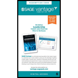 Sage Vantage: Leadership: Theory and Practice