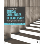 Meeting the Ethical Challenges of Leadership