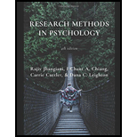Research Methods in Psychology