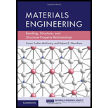 Materials Engineering: Bonding, Structure, and Structure-Property Relationships