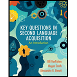Key Questions in Second Language Acquisition