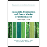 Ecolabels, Innovation, and Green Market Transformation