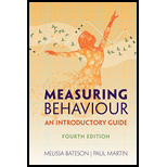 Measuring Behaviour: An Introductory Guide