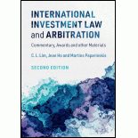 International Investment Law and Arbitration