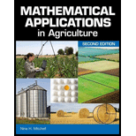 Mathematical Application in Agriculture