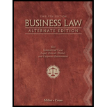 Business Law: Alternate Edition