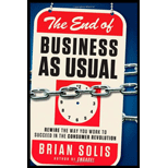 End of Business as Usual (Hardback)