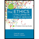 Ethics Challenge in Public Service