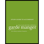 Garde Manger - Study Guide