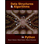 Data Structures and Algorithms in Phython