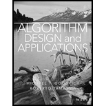Algorithm Design and Applications