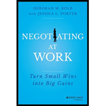 Negotiating at Work (Hardback)