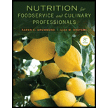 Nutrition for Foodservice and Culinary Professionals - Text Only
