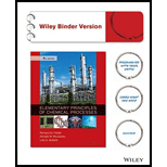 Elementary Principles of Chemical Processes (Looseleaf)