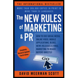 New Rules of Marketing & PR: How to Use Social Media, Online Video, Mobile Applications, Blogs, News Releases, and Viral Marketing to Reach Buyers Directly