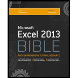 Excel 2013 Bible