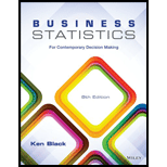 Business Statistics: For Contemporary Decision Making (Looseleaf)