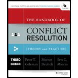 Handbook of Conflict Resolution
