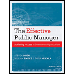 Effective Public Manager (Paperback)
