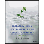 Principles of General Chemistry - Laboratory Manual