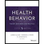Health Behavior: Theory, Research and Practice
