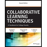 Collaborative Learning Techniques: A Handbook for College Faculty