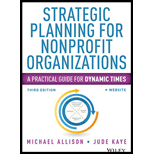 Strategic Planning for Nonprofit Organizations: A Practical Guide for Dynamic Times