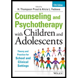 Counseling and Psychotherapy with Children and Adolescents