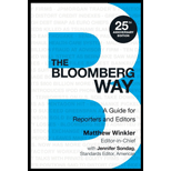 Bloomberg Way: A Guide for Reporters and Editors